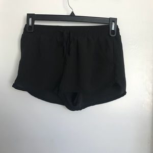 Forever 21 Flowy Black Shorts